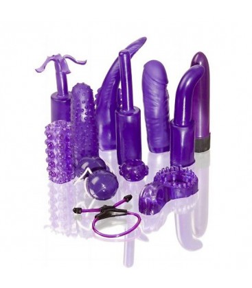 Comprar Kit De Juguetes Sexuales Lila En Sex Shop Online Vibralia