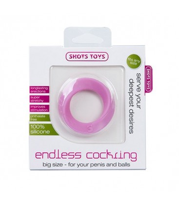 Comprar ANILLO PENE GRANDE ROSA En Sex Shop Online VIBRALIA