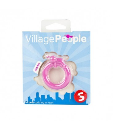 Comprar Village People Charly Anillo Para El Pene Rosa En Sex Shop