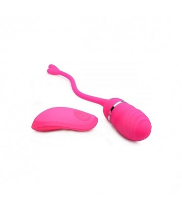 LUV POP HUEVO VIBRADOR CON MANDO ROSA