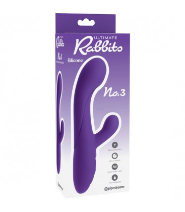 THE ULTIMATE RABBIT NO 3 VIBRADOR RAMPANTE MORADO