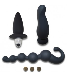 MY FAVORITE ANAL PLAY BOX KIT DE JUGUETES - NEGRO