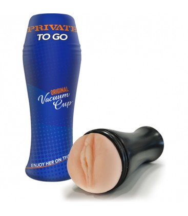 ORIGINAL VACUUM CUP TO GO MASTURBADOR REALiSTICO VAGINA