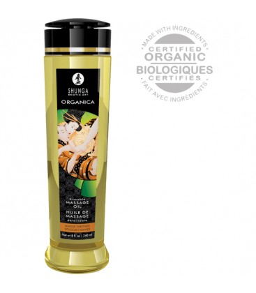 SHUNGA ACEITE COMESTIBLE DE MASAJE EROTICO ORGANICA