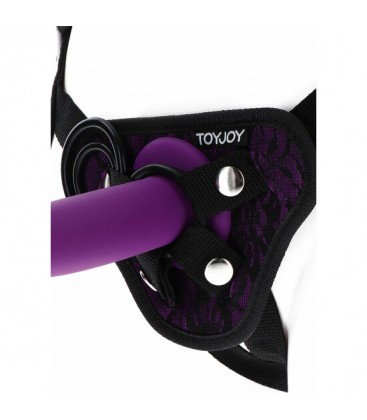 TOYJOY STRAP ON ARNeS AJUSTABLE MORADO