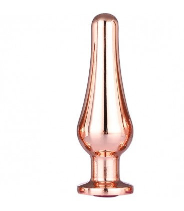 GLEAMING LOVE ROSE GOLD PLEASURE PLUG M