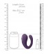 VIVE YOKO VIBRADOR TRIPLE ACCION CON PULSACION MORADO