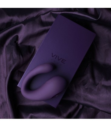 VIVE YOKO VIBRADOR TRIPLE ACCION CON PULSACION MORADO