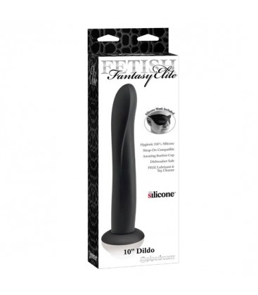 fetish fantasy elite dildo 25 cm negro