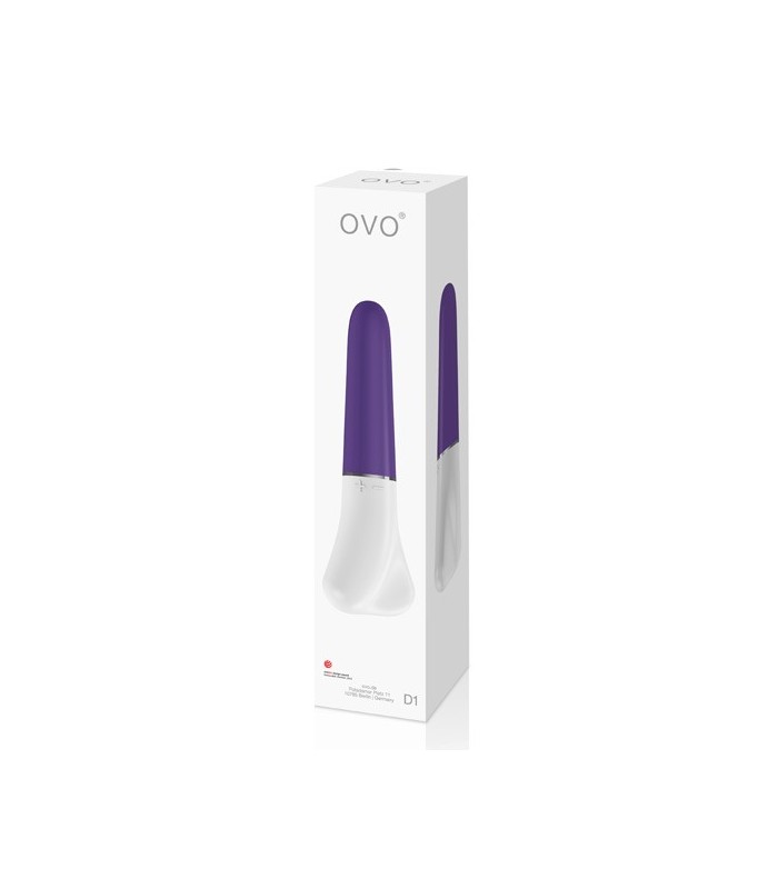 Comprar Ovo D1 Mini Vibrador Blanco Lila En Sex Shop Online Vibralia