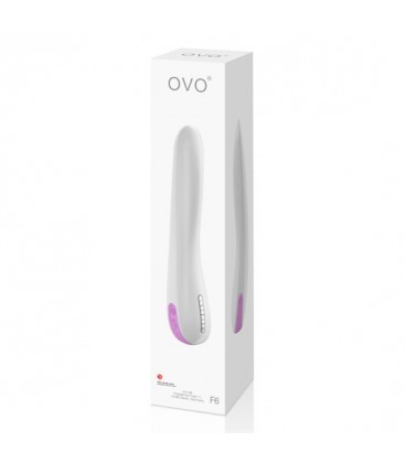 OVO F6 VIBRADOR BLANCO