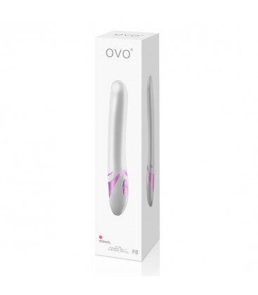 OVO F8 VIBRADOR BLANCO ROSA