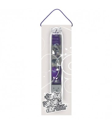 FUNKY RABBIT VIBRADOR RAMPANTE MORADO