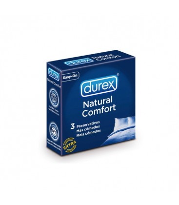 DUREX NATURAL COMFORT 3 UDS