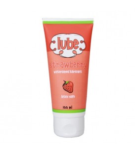 LUBRICANTE BASE AGUA FRESA 100 ML