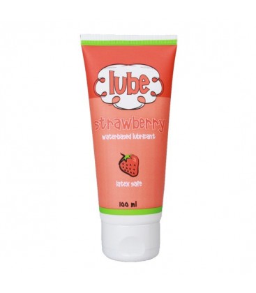 LUBRICANTE BASE AGUA FRESA 100 ML