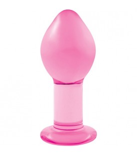 CRYSTAL DILDO LARGE ROSA