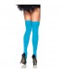 LEG AVENUE MEDIAS OPACAS DE NYLON AZUL NEON