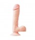 BASIX PENE DE GELATINA SUCCION NATURAL 19 CM