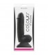 COLOURS SOFTIES PENE REALISTICO 15 CM NEGRO