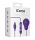 ICOME HUEVO VIBRADOR CON CAPSULA DE CONTROL MORADO