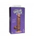 VIBRADOR PENE REALISTICO 15 CM MULATO