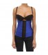 CORSET LATEX SHAPE AZUL