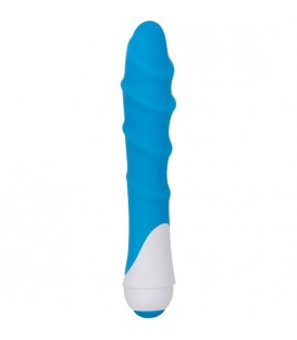 TWISTED VIBRADOR DE SILICONA AZUL