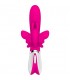 WINGS OF DESIRE VIBRADOR DOBLE ESTIMULACIoN ROSA