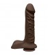 THE SUPER D PENE REALiSTICO 20CM CHOCOLATE