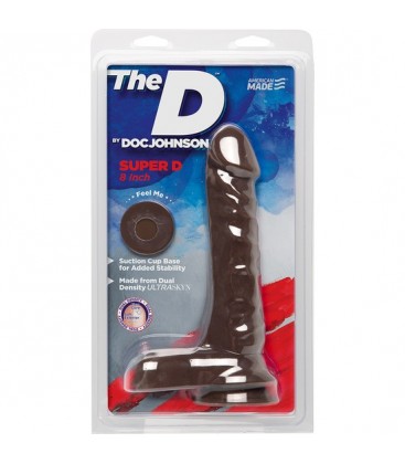 THE SUPER D PENE REALiSTICO 20CM CHOCOLATE