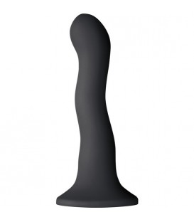 SHI SHI RIPPLE DILDO 15CM - NEGRO