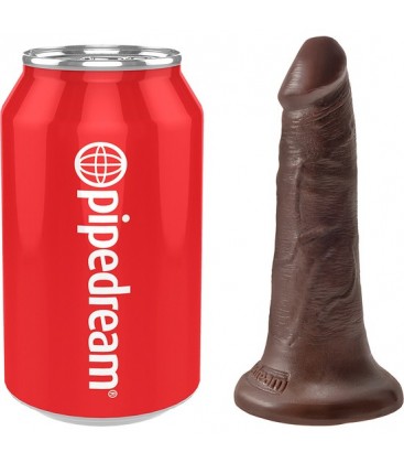 KING COCK PENE REALiSTICO 14CM MARRoN