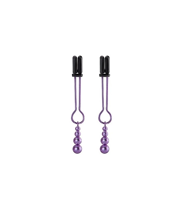 Teasing Nipple Clamp Morado Vibralia